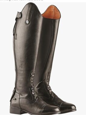 Dublin Holywell Black Field Boots, Size 7, Calf Regular Width, Regular Height